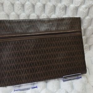 Mario Valentino Brown Clutch